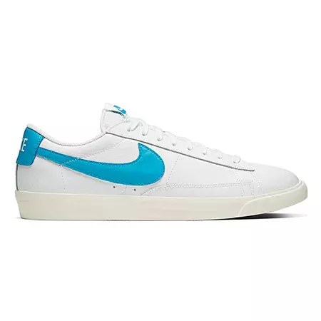 Nike Blazer Low Leather "WhiteBlue"