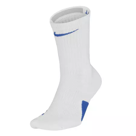 Nike Calcetines Elite Crew "White Blue"