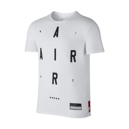 Nike Camiseta Air Brand Mark 2 (100/white/black)