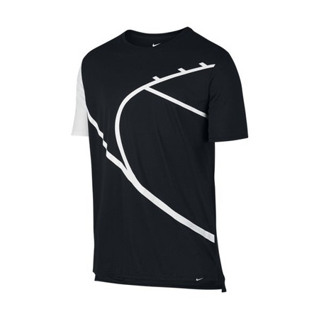 Nike Camiseta Court Graphic (010/black/white)