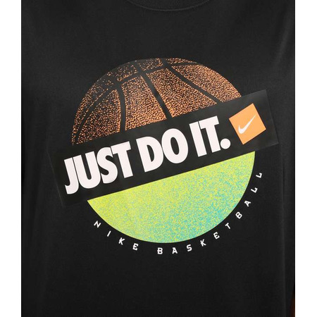 Nike Camiseta Dri Fit Basket Just Do It "Black"