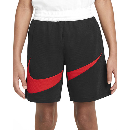 Nike Dri-Fit Boys´ Basketball Shorts "Black-University Red"