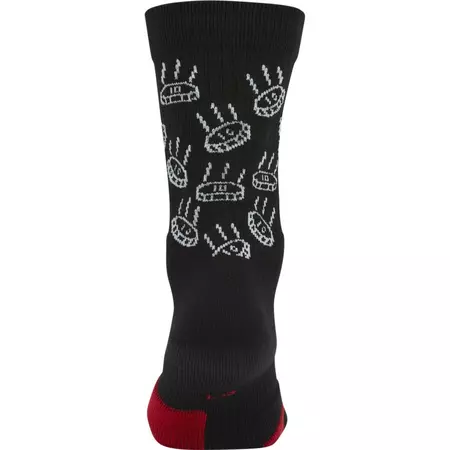 Nike Elite Basketball Graphic Crew Socks Coin Toss (010)