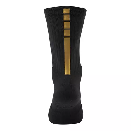 Nike Elite Crew Basketball Socks "BlackGold"