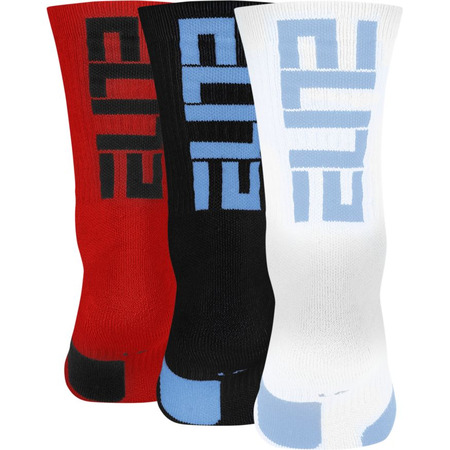 Nike Elite Crew Basketball Socks "Multicolor Pack 3"