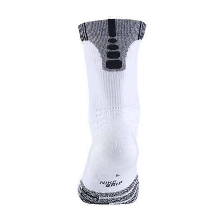 Nike Grip Versatility Crew Basketball Socks White