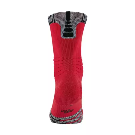 Nike Grip Versatility Crew Basketball Socks Red