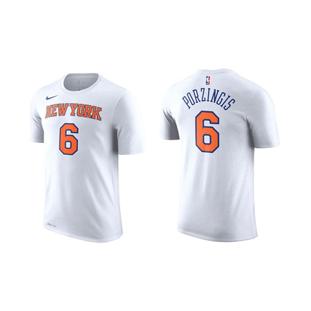 Nike New York Knicks Porzingis #6# T-Shirt (100)