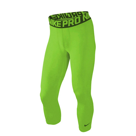 Nike Pro Hypercool Basketball Tight Three-Quarter "Volt"