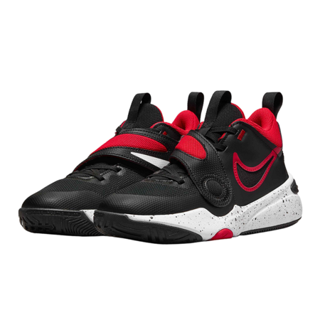 Nike Team Hustle D 11 (GS) "Black Red"