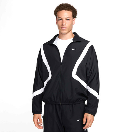 Nike Woven Icon Basketball Jacket "Black White"