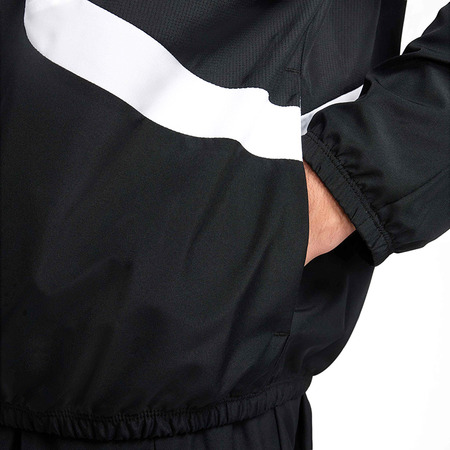 Nike Woven Icon Basketball Jacket "Black White"