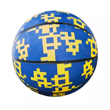 Balón Basket Peak "I Cam Play Blue-Yellow" (Talla 5)