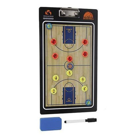 Pizarra Táctica Baloncesto 2 Caras Magnética Diamond (Multicor)