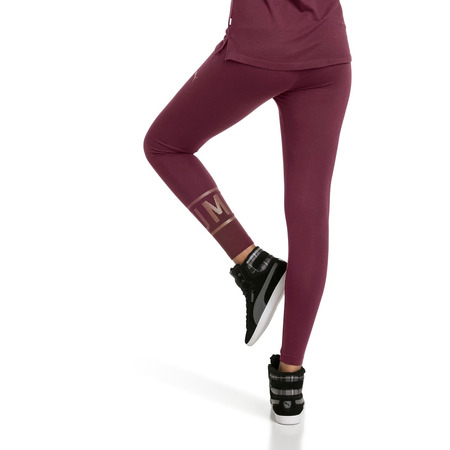 Puma athletic logo leggings best sale