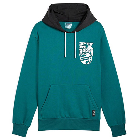 Puma Basket Posterize 2.0 Hoodie "Cold Green"