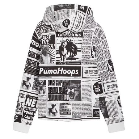 Puma Basketball Media Day Hoodie "Black-White"