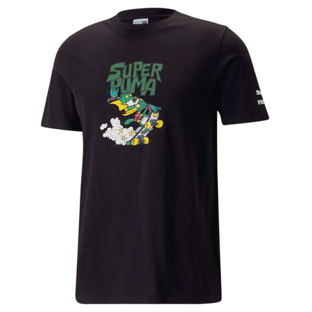 Puma Classics Super Puma Graphic Tee "Black"