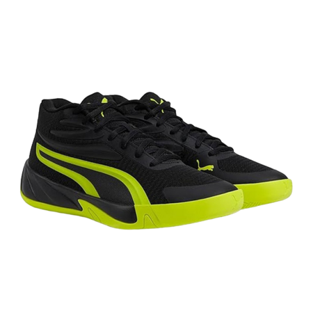 Puma Court Pro Junior "Black Electric Lima"