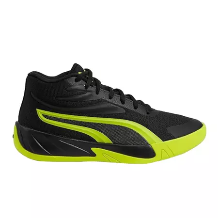 Puma Court Pro Junior "Black Electric Lima"