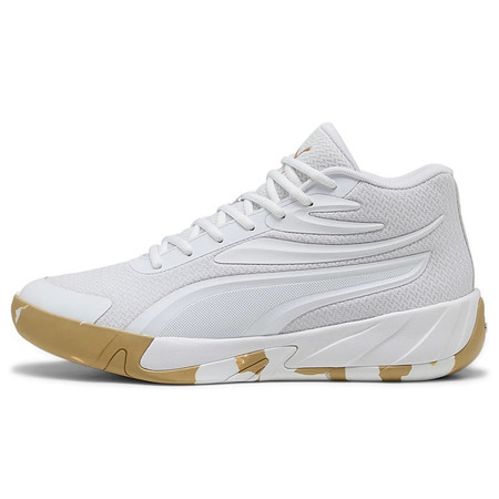 Puma Court Pro Marble Junior "White Matte Gold"