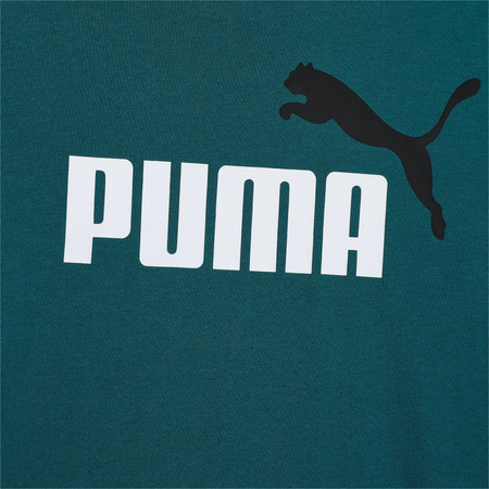 Puma ESS+ 2 Col Logo Tee B "Cold Green"