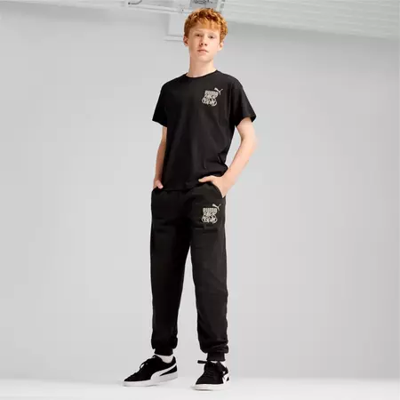 Puma Kids ESS+ MID 90s Graphic Tee B "Black"