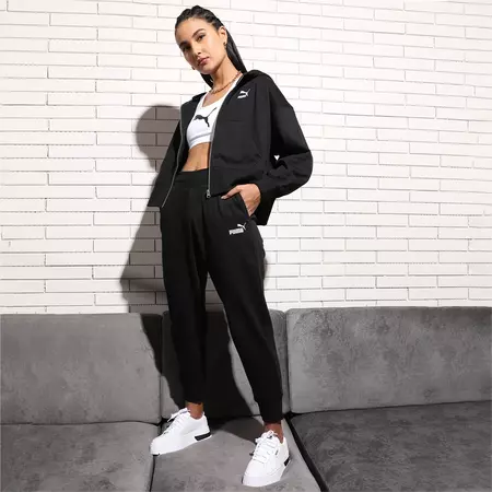 Puma ESS Sweatpants TR cl "Black - White"