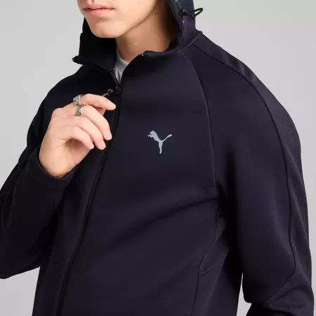 Puma EVOSTRIPE Full-Zip Hoodie DK "New Navy"