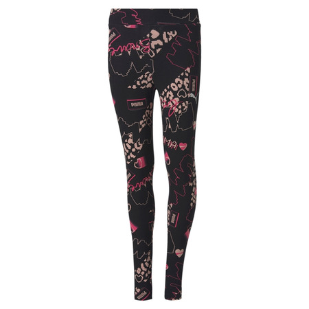 Puma Girls Alpha AOP Leggings