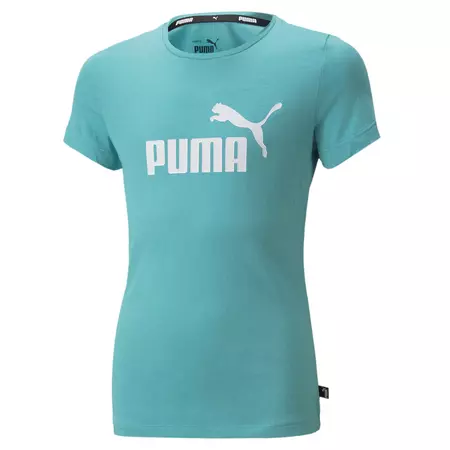 Puma Girls Essentials Logo Tee "Porcelain"