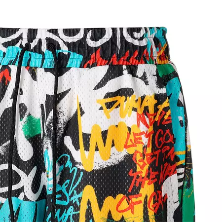 Puma Basketball Graffiti Shorts "Multi Print"