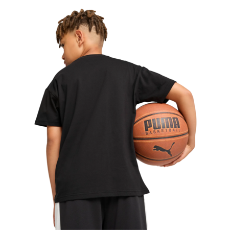 Puma Junior Basketball Winning Shot Tee "Black"