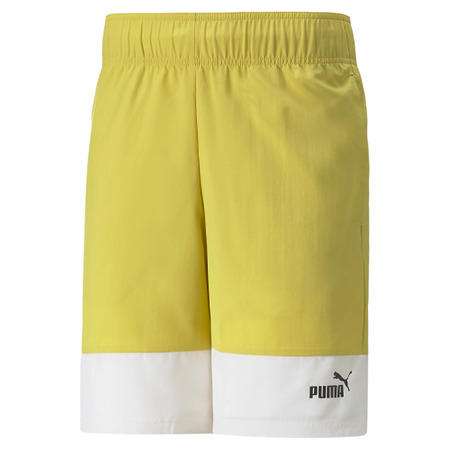 Puma Power Colorblock Woven Shorts 9" "Bamboo"