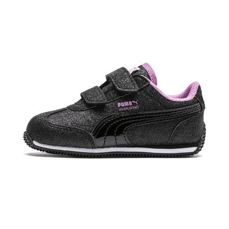 Puma Whirlwind Glitz V Baby Trainers (Orchid/CERULEAN)