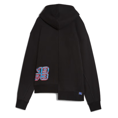 Puma Womans Basketaball Cherry on Top Graphic Oversized Hoodie "Black"