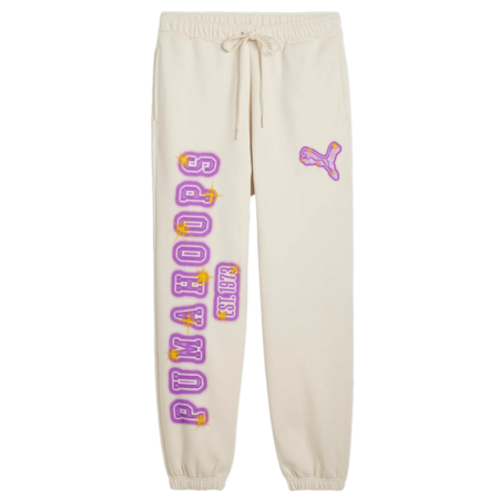 Puma Womans Basketball Art-Hitect Sparkle Sweatpant "Alpine Snow"