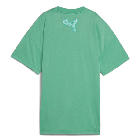 Puma Womans Basketball Art-Hitect Sparkle Trophy Tee 1 "Jade Frost"