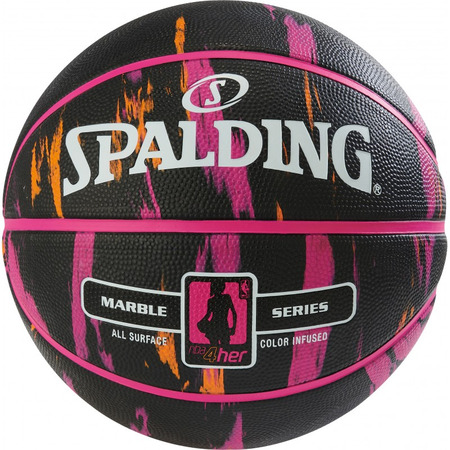 Balón Spalding NBA Marble 4HER Outdoor (SZ.6)