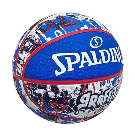 Balón Spalding Blue Red Graffiti Sz7 Rubber (Talla 7)