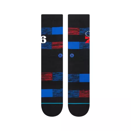 Stance Casual NBA 76ERS Cryptic Crew Socks