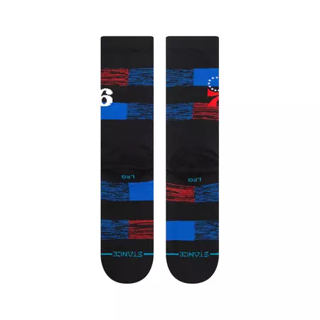 Stance Casual NBA 76ERS Cryptic Crew Socks