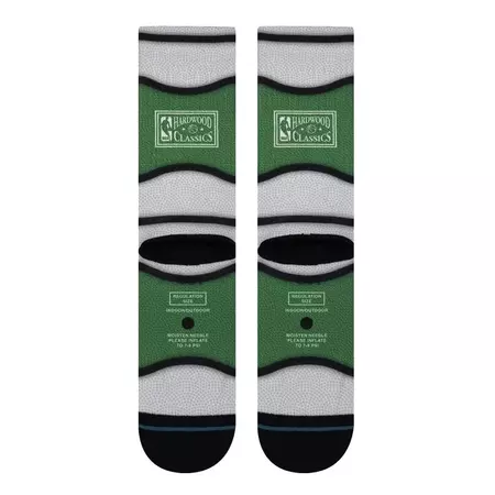 Stance Casual NBA Boston Celtics Mini Ball Hardwood Classic Poly Crew Socks