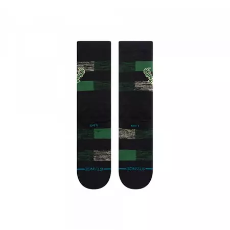 Stance Casual NBA Bucks Cryptic Crew Socks