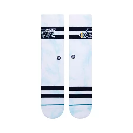 Stance Casual NBA Jazz Dyed Crew Socks "Blue"