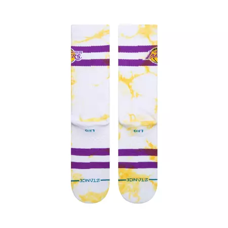 Stance Casual NBA Lakers Dyed Crew Socks "Gold