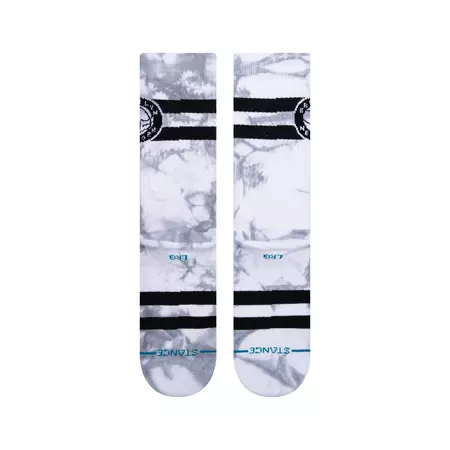 Stance Casual NBA Nets Dyed Crew Socks "Grey"