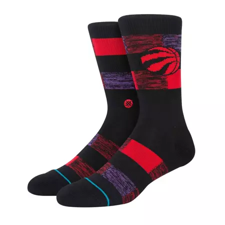 Stance Casual NBA Raptors Cryptic Crew Socks