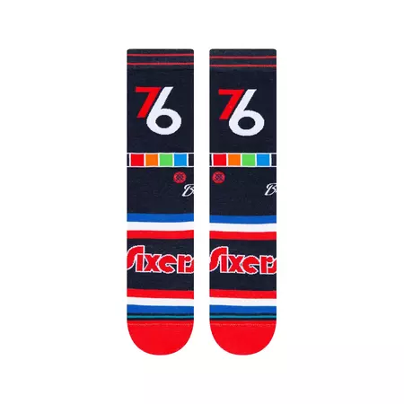 Stance Casual NBA Sixers CE Crew Socks