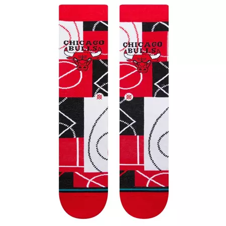 Stance Casual NBA Zone CHI Crew Socks